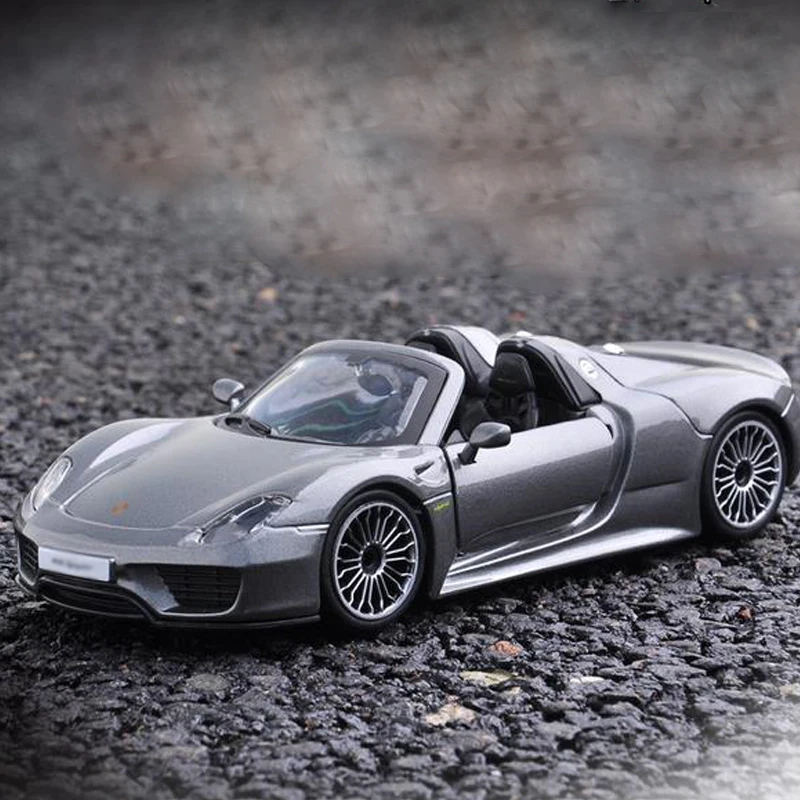 1:24 сплав 918 спортивный автомобиль супер гоночный автомобиль металлическая игрушка автомобиль контроль мощности игрушка автомобиль коллекция подарок ко дню рождения