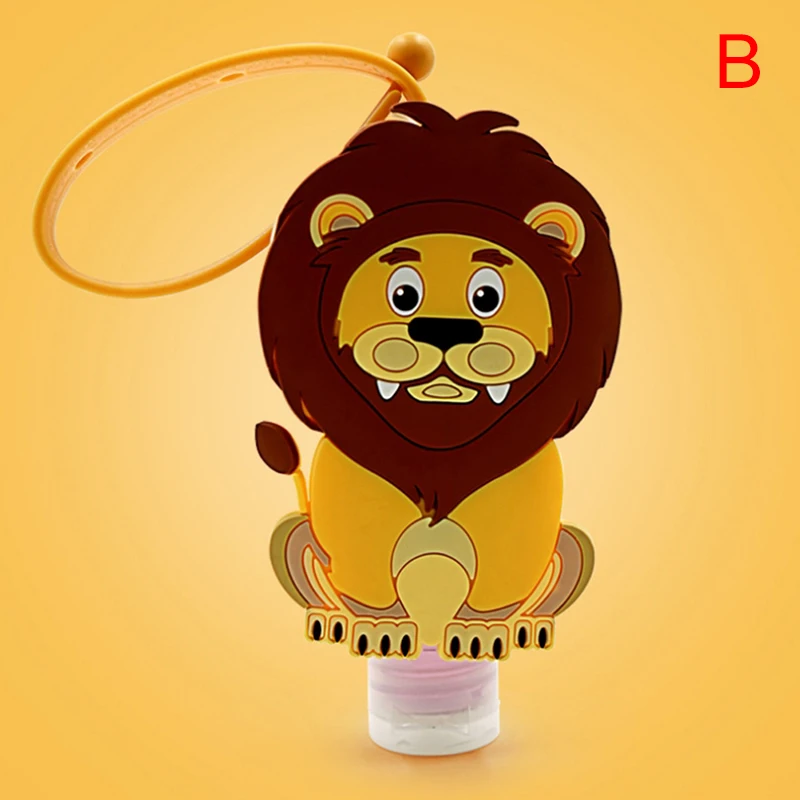 Cartoon Silicone Mini Hand Sanitizer Holder Travel Portable Safe Gel Holder Hangable Liquid Soap Dispenser Containers for Kids Cartoon Silicone Mini Hand Sanitizer Holder Travel Portable Safe Gel Holder Hangable Liquid Soap Dispenser Containers for Kids