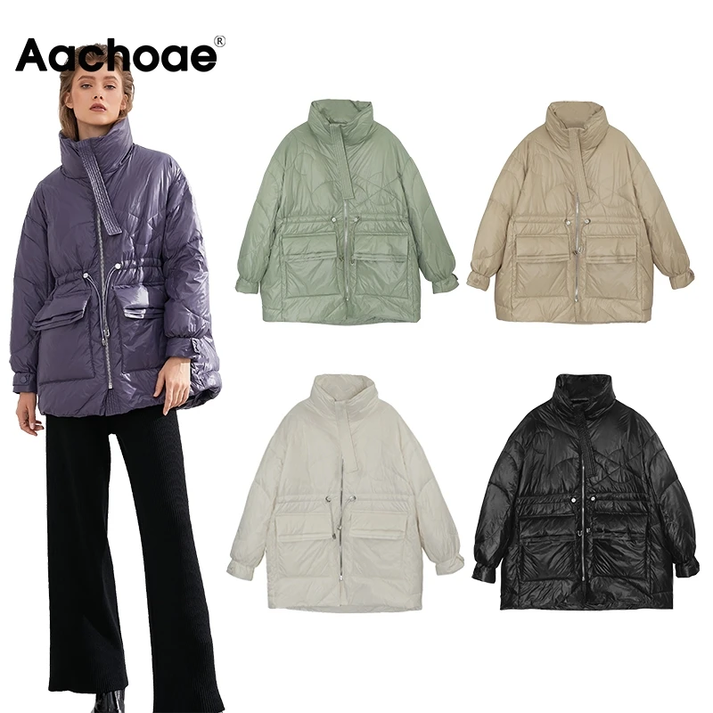 Aachoae Pure Winter Lightweight Down Jacket Women