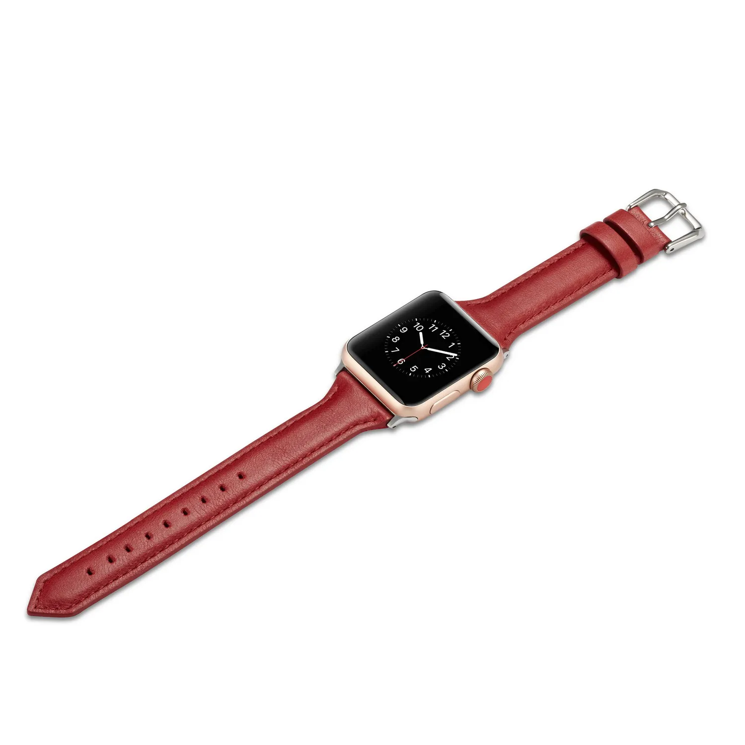 Новейшая модель; кожаный ремешок для наручных часов Apple Watch, версии 5/4/3/2/1 для наручных часов IWatch, ремешок 42 мм, 38 мм, 40 мм 44 Спортивный Браслет замена
