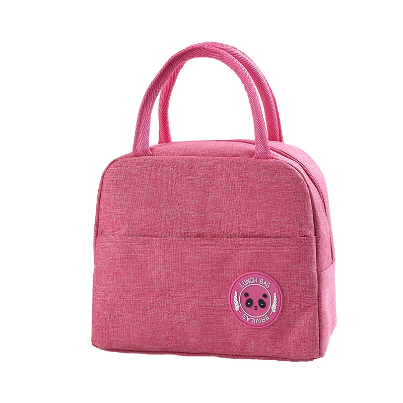Lunch Bag Cooler Tote Portable Insulated Box Canvas Thermal Cold Food Container School Picnic For Men Women Kids Travel Lunchbox 4