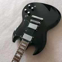 

Classic SG electric guitar, devil sharp angle, double missing angle, good timbre and feel, free delivery to home.