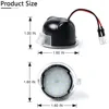 LED الجانب تحت مرآة البركة أضواء لفورد F-150 إكسبيديشن إكسبلورر حافة فليكس الانصهار الثور X لينكولن MKS MKX MKT MKZ الزئبق