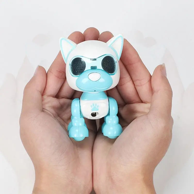 Робот собака Роботизированный интерактивный для щенков игрушки в подарок на день рождения Рождественский подарок игрушка для детей