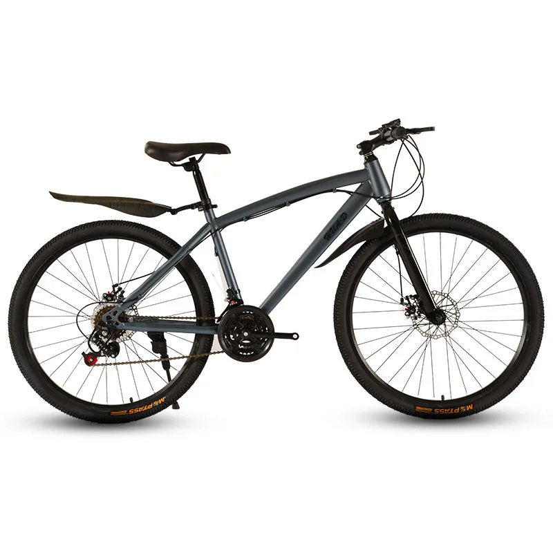 24/26-Inch Mountain Bicycle Speed Change Double Disc Brake Spoked wheel Student Adult Shock Absorption Cross-Country Bike