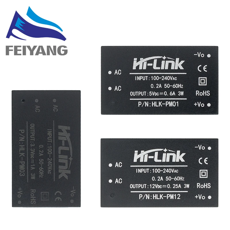Φ 220V to 5V/3 3 V/12V Мини модуль питания интеллектуальный источника питания|power module|module