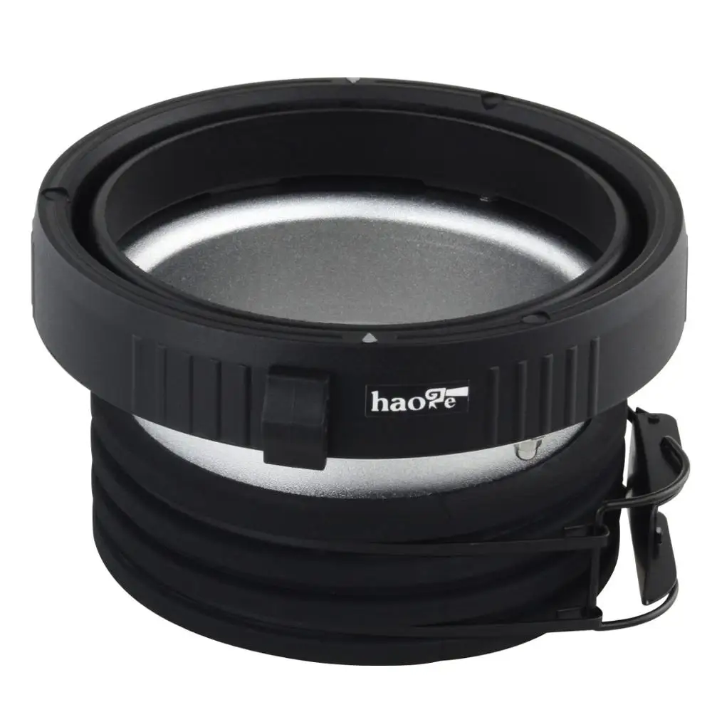 Convertitore Adattatore Anello Speedring Da Haoge Profoto A Elinchrom Per Flash Stroboscopico Da Studio Monolight