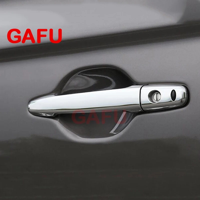 

8 шт., хромированные накладки на дверные ручки для Mitsubishi Outlander 2013 - 2017 2018