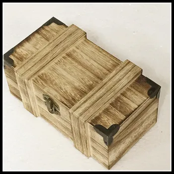 

Vintage wooden box, parasol wooden box, gift wooden box, jewelry wooden box Free shipping