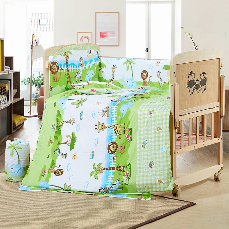 

Crib Splicing Big Bed Newborn Twins Newborn Movable Bb Bed Side Bed Small Cradle 0-15 Months European Style