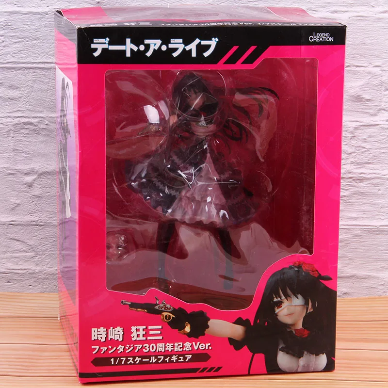 Date A Live Tokisaki Kurumi Fantasia 30th anniversation 1/7 Масштаб ПВХ Kurumi Tokisaki фигурка Коллекционная модель игрушки подарок