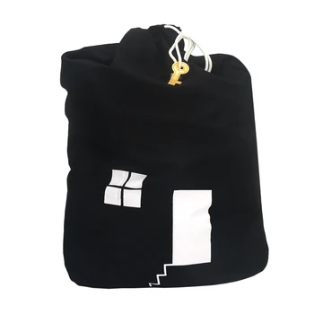 

Cubic Cotton Decoration Sundries Storage Mommy Bag Small House Kids Clothes Drawstring