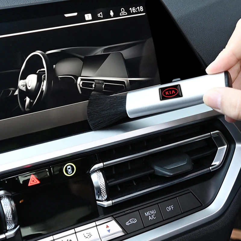 Car Air-Conditioner Outlet Cleaning Tool Multi-purpose Dust Brush For KIA K2 K3 K4 K5 Sorento Sportage R Rio Soul Accessories | Автомобили