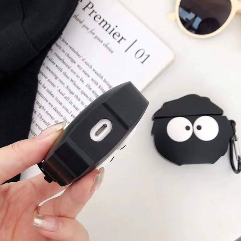 3D милый силиконовый чехол для Apple AirPods Pro Чехол мультяшная Беспроводная Bluetooth гарнитура чехол для Air Pods 3 2 1 с кольцом