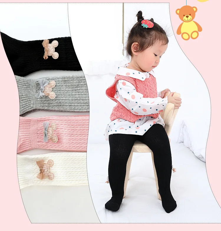 

Baby Gril Pantyhose Pure Cotton New Children's Autumn Winter Twist Infant Girl Baby Pantyhose Tights Stockings