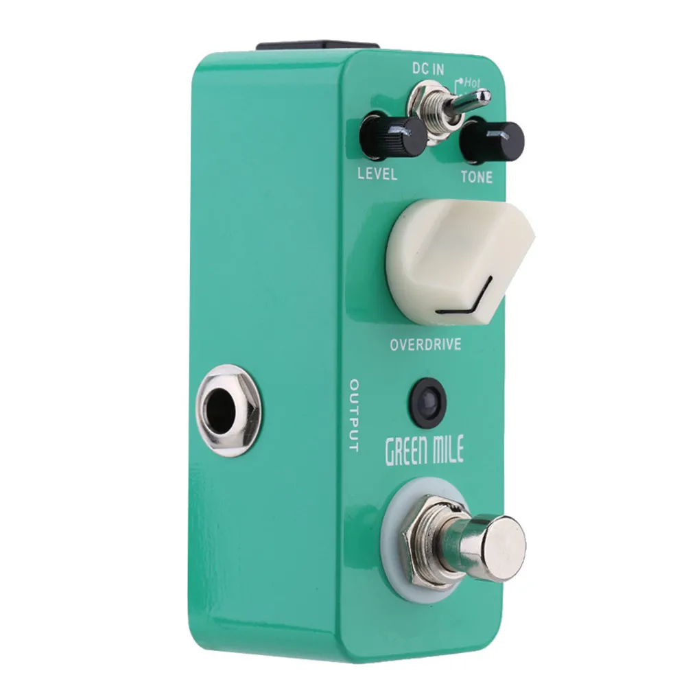 Professional Micro Overdrive Guitar Effect Pedal True Bypass Mini Effects Warm Hot Working Mode Reverb Pedal Guitar Accessories