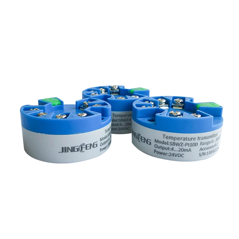 Su Misura Trasmettitore Di Temperatura Pt100 Termico Resistenza Di Uscita 4 ~ 20Ma Tensione Di Ingresso 0 ~ 5V10V Integrato Trasformazione Modulo