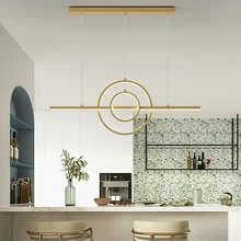 Lampe led au design nordique moderne et minimaliste, disponible en noir et en or, luminaire décoratif d'intérieur, idéal pour une chambre à coucher, un bureau ou un restaurant