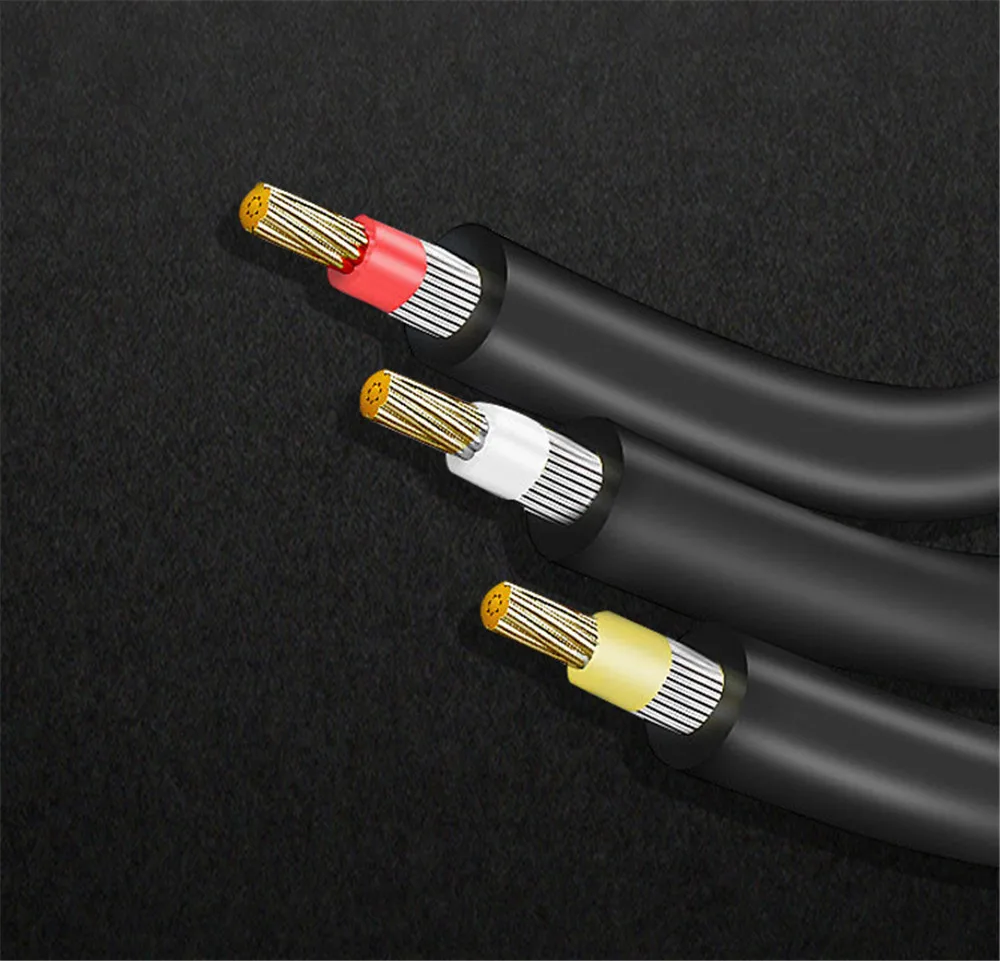 3,5 мм до 2rca акустическая линия 1 м аудио кабель двойной лотос линия AV линия от одного до двух аудио линия автомобильный динамик провод катушка автомобильный 3610