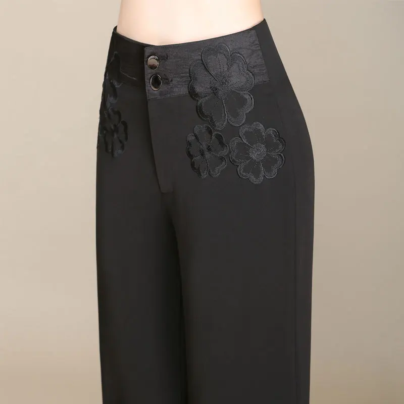 

Currently Available Brand 2019 Autumn And Winter Cross-Border Ol Elegant European And American Women's Weila Pants Thin-Casual P