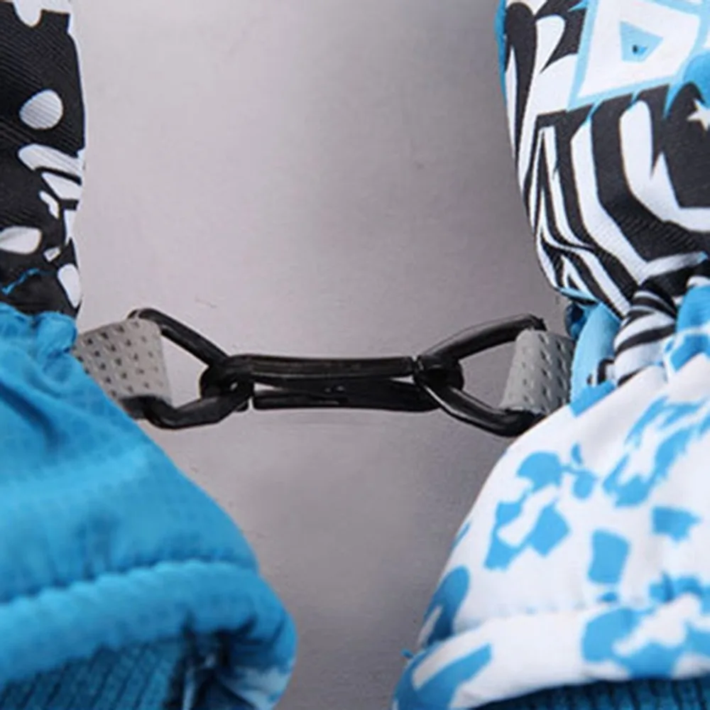 Children Skiing Gloves Waterproof Windproof Non-slip Snow Skating Gloves Thick Warm Gloves for Winter Sports New