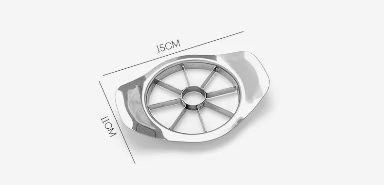 Резак для яблок в Acciaio Inox di Frutta afettatrice di apple Corer Pera Frese e taglierine на микро SIM Coltello apple slicer