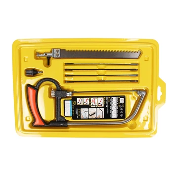 

GTBL Multi-Function 8 in 1 Magic Hand Saw DIY Metal Wood Glass Kit 6 Blades Model Multi Purpose Hobby Portable Hacksaw Set Woodw