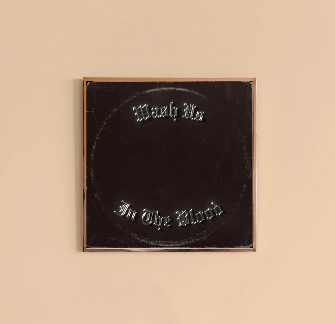 Danye West Teams With Travis Scott For 'Wash Us In The Music Album Cover Canvas Poster Home Wall Painting Decoration (Senza Cornice)