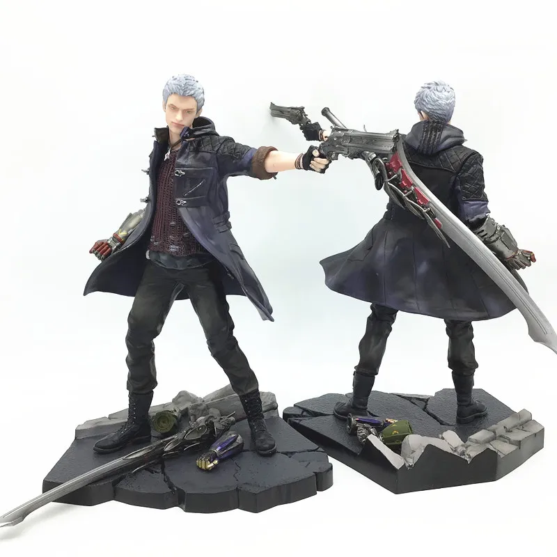 Kotobukiya ARTFX Devil May Cry 4 Nero Painted PVC Figure USED very