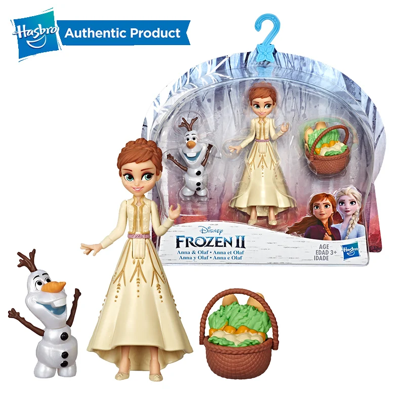 Hasbro Дисней Принцесса Холодное сердце Эльза Анна маленький подарок набор Дисней Холодное сердце маленькие куклы как праздник подарок на день рождения 2 фильма