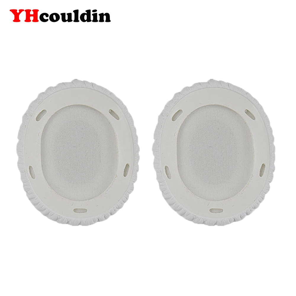 YHcouldin Replacement Ear Pads for Sony MDR 10RC Wireless Headphones Protein Leather Ear Cushions Soft Earpads Black and White