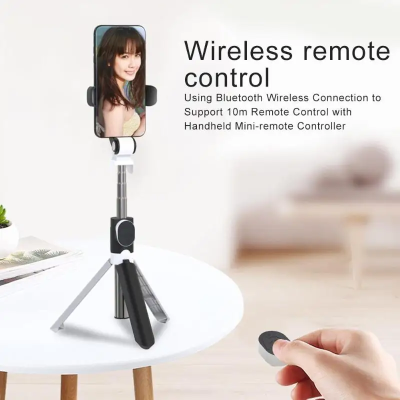 Bluetooth селфи палка штатив складной ручной процесс анодного окисления штатив из алюминиевого сплава пульт дистанционного управления затвором