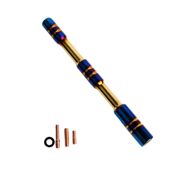 

Universal Car Roasted Blue Aluminum Alloy Antenna AM/FM Radio Aerials for Car Exterior Styling