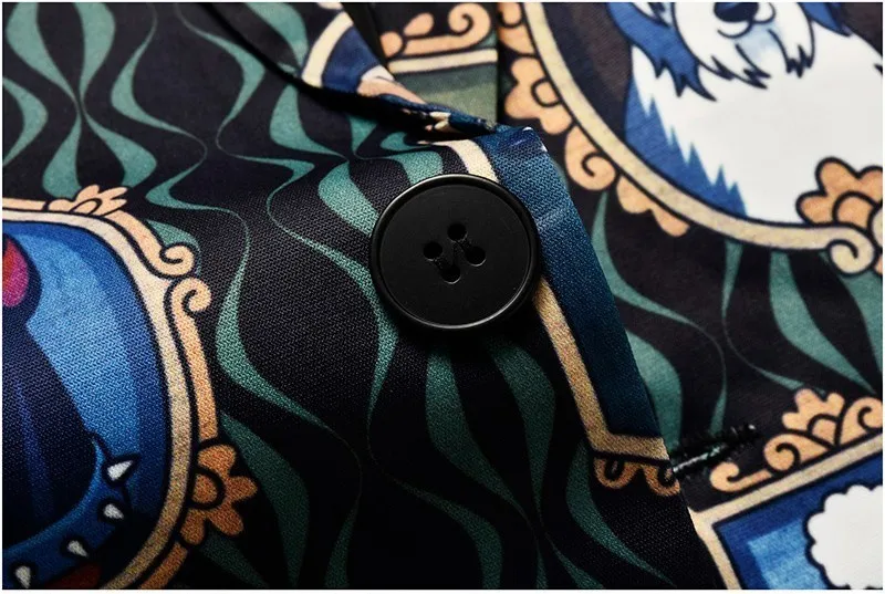 Mode Heren Блейзер роскошный жаккардовый Блейзер Slanke Masculino вечерние Doek Jas Heren Stijlvolle Блейзер плюс размер 4xl