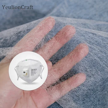 

YeulionCraft 10M Meltblown Nonwoven Adhesive Fabric For Garment Dustproof Shield Fabric Diy Sewing Materials