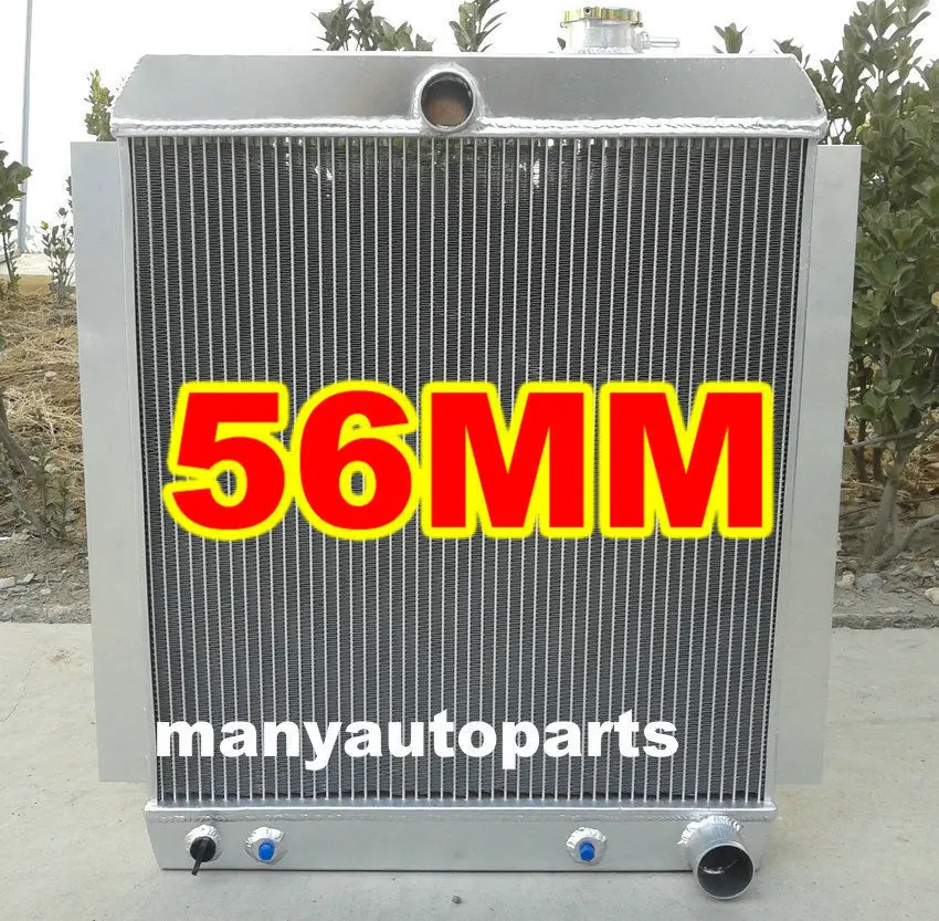 3 ROW Chevy Pickup Truck 1947-1954 48 49 50 51 52 53 Aluminum Radiator