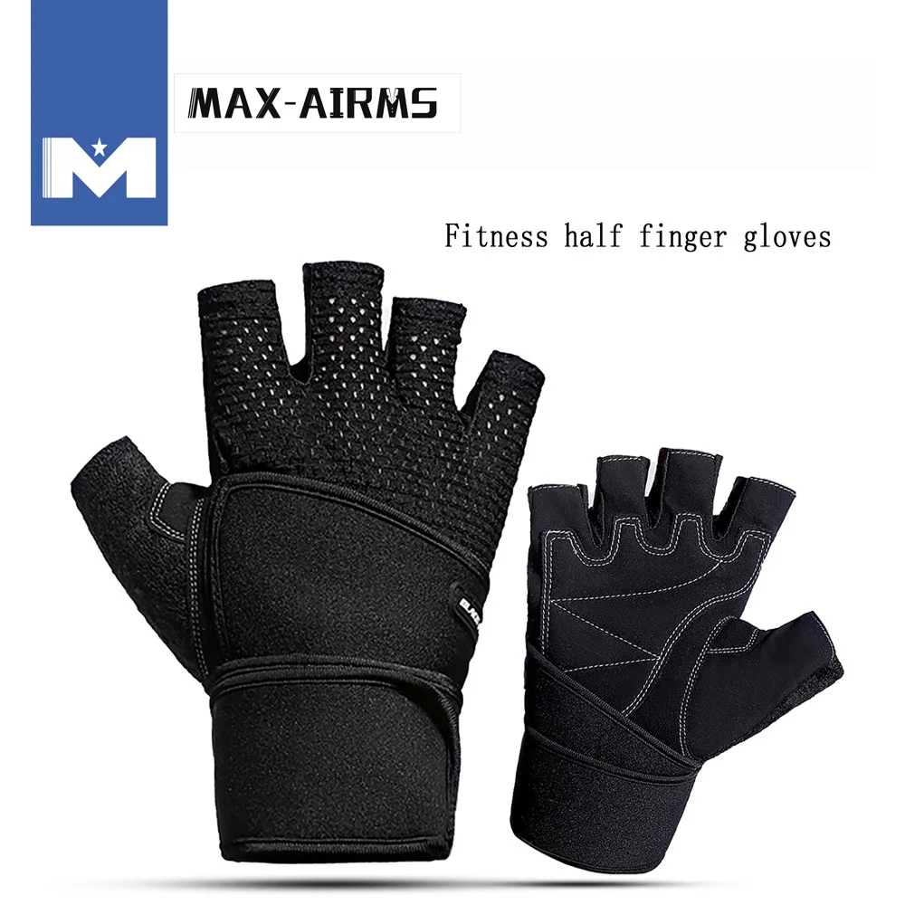 Профессиональные перчатки Maxairms для тренажерного зала фитнеса силовой тяжелой