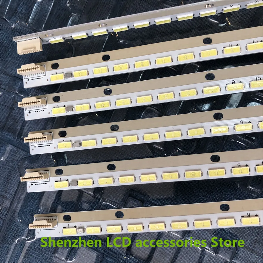 40 шт./лот Светодиодные ленты для 4" V13 край REV0.8 6920L-0001C 6922L-0051A 6916L1269A 54 светодиодный S 535 мм