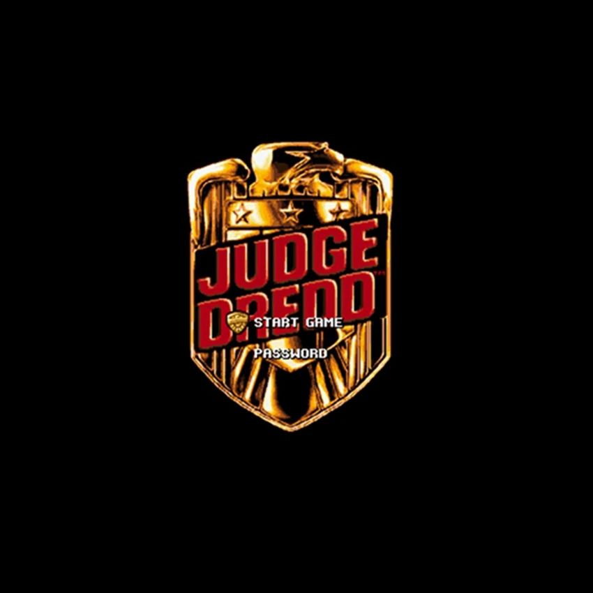 Judge Dredd Версия США 16 бит английская большая 46 контактов серая игровая карта для NTSC игрового игрока