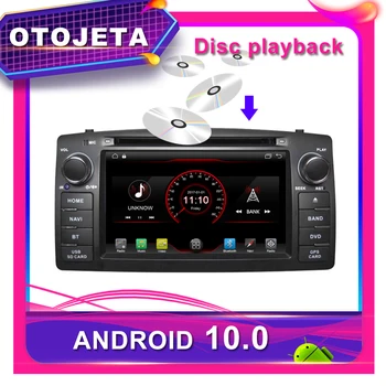 

OTOJETA Car DVD Android 10.0 Car GPS for BYD F3 Toyota Corolla E120 2005 Car Radio Multimedia tape recorder bluetooth navigation