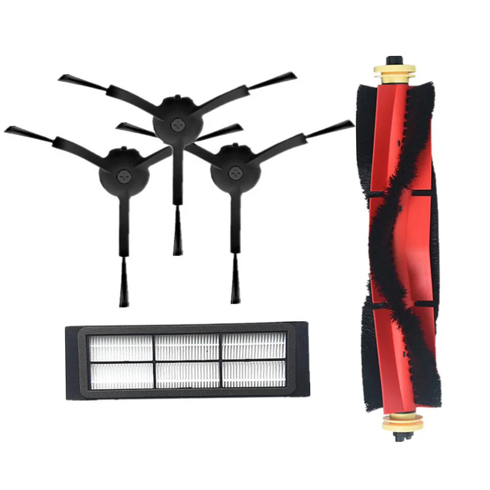 Роликовые щетки фильтр для Xiaomi Mijia Roborock S50 боковая щетка S51 S55