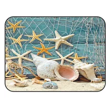 CHARMHOME мягкий ковер Противоскользящий ковер Морская звезда раковины пляжный ковер для гостиной коврик для домашнего декора