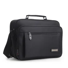 Деловая сумка для ноутбука, мужская сумка, ткань Оксфорд, большая вместительность, сумки высокого качества, сумки через плечо, портфель