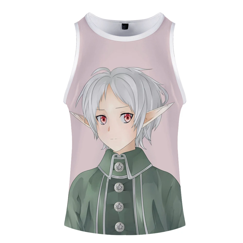 Новинка, Mushoku tensei, 3D принт, топы, для женщин/мужчин, летний крутой жилет без рукавов,,, Повседневная Уличная одежда