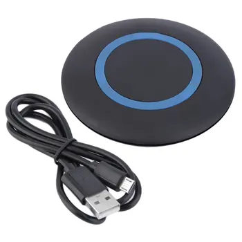 

S-200 Portable Qi Wireless Charger Universal Charging Pad Convenient 100 To 200 KHz Adapter For Smart Mobile Phones