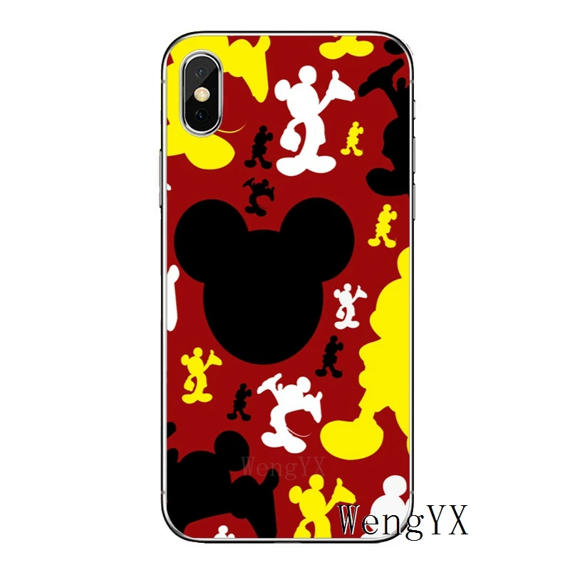 Роскошный чехол с Микки Маусом для samsung Galaxy A10 A30 A40 A50 A60 A70 huawei P30 lite pro P Smart Y6 - Цвет: mickey-mouse-A-11