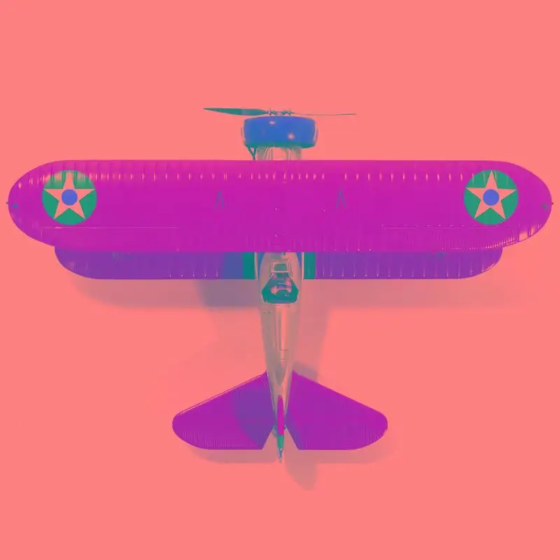 Хобби мастер Боинг P-12E 308 разведчик 1/48 литой самолет модель самолета