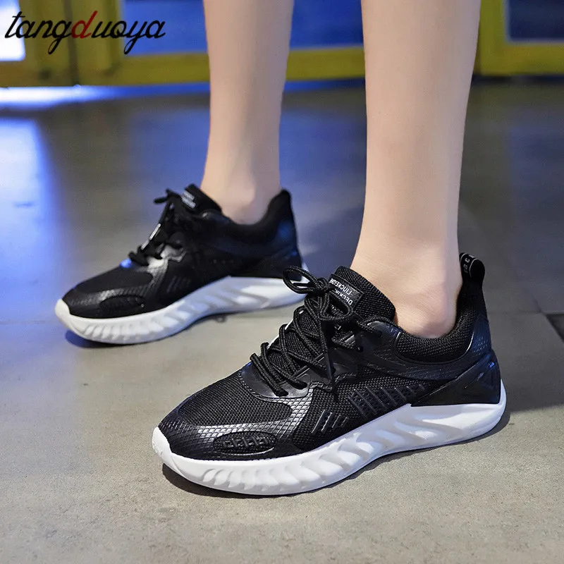 Женская обувь для бега коллекция 2020 года Chaussure Basket Femme кроссовки из сетчатого