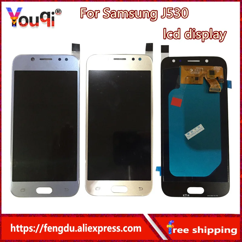 

Youqi LCD For Samsung Galaxy J5 2017 J530 SM-J530F J530M LCD Display Touch Screen Digitizer Assembly With Brightness Adjustment