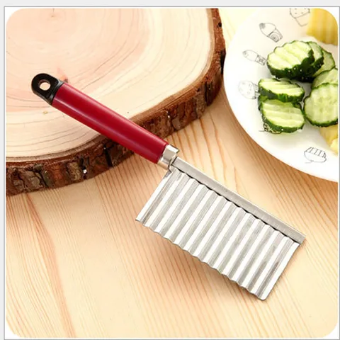 Wavy Edged Tool Peeler Cooking Tools kitchen knives Accessories Stainless Steel Kitchen Gadget Vegetable Fruit Cutting